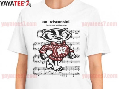 Wisconsin Badgers on Wisconsin March song and Two Step shirt