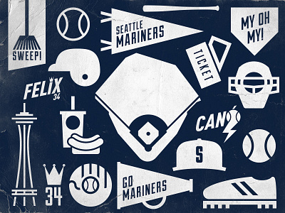 Seattle Mariners Icons