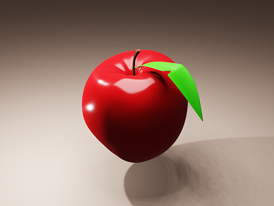 3D Apple Model