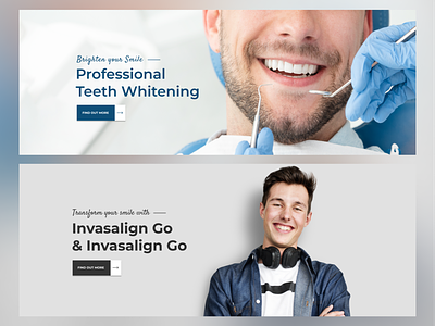 Banner Design For A Dental Website
