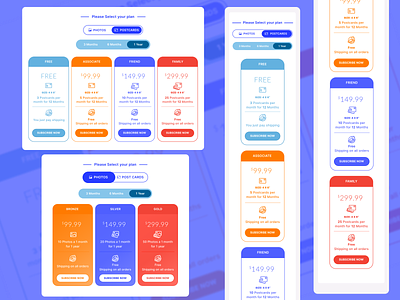 Pricing Table UI Design