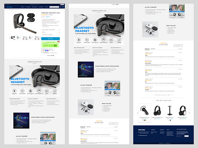 E-commerce Product Detail Page Design