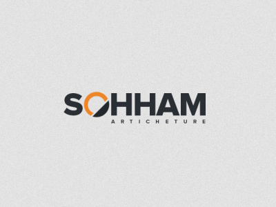 Logo Design for an Architecture Company architecture bold branding builder contractor design figma graphic design grey illustration illustrator logo minimalist orange photoshop real estate ui vector