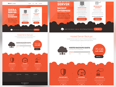 Ui Design for a Hosting Server Provider Website branding business buy hosting dark design figma graphic design hosting illustration logo mockup modern orange photoshop pricing sales sell server ui ux