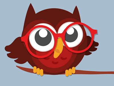 OmniOwl - Mascot bird illustration mascot omnichannel omnize owl vector