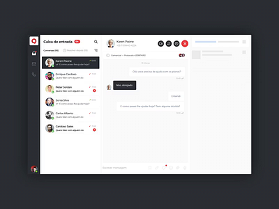 Customer Service Platform branding chat customer service design platform ui ux