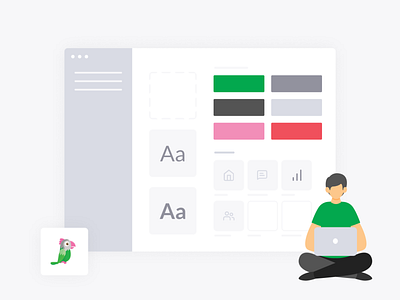 tawk.to Design System app consistency design green grey library pattern style guide system system design uidesign visual design white