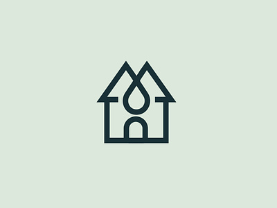 House Logo 1/3 brand branding casa creative design flat graphic greatlogo icon illustration logo logodesign minimal pixel uruguay