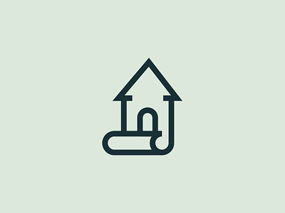 House Logo 2/3 brand brandlogo casa creativity flat graphic icon illustration logo logodesign minimal pixel uruguay xreative