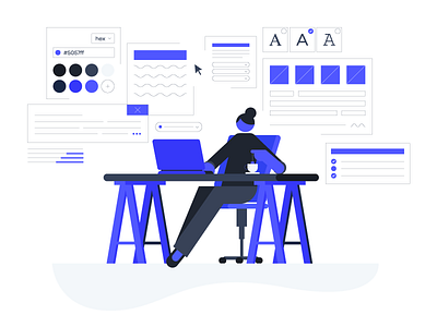 Briefing brand drawn illustration explainer graphics explanation tour onboarding product ui ux