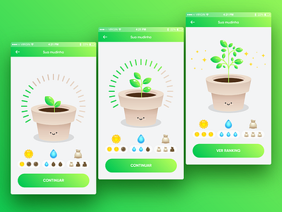Groow Game APP app game gamification grow nature sustainability