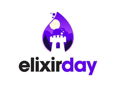 Elixir branding design elixir icon illustration logo