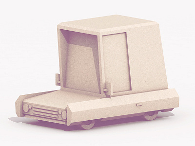 Little Car 3d c4d car cinema 4d little little car low poly lowpoly model render vehicle