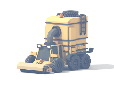 Street Sweeper 3d 6x6 c4d clean streets model render street sweeper tires truck utility utility vehicle vehicle