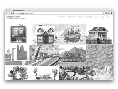 New Site! 3d 3d illustration 3d work artwork portfolio responsive site web