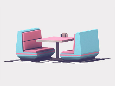 Retro Diner Table