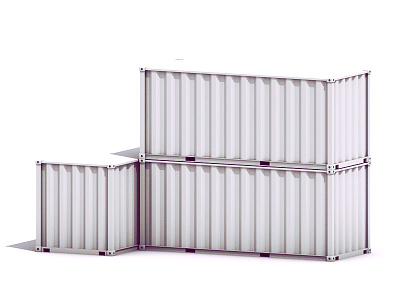Shipping Containers 3d ao architecture box c4d cinema 4d containers freight model moving render shipping shipping containers steel storage unit