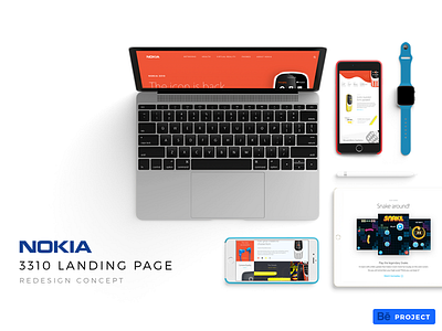 Coming Soon: Nokia 3310 Landing Page Redesign Concept