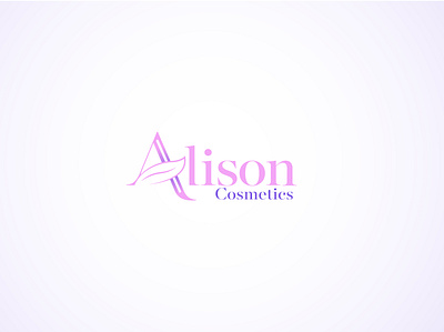 Alison Cosmetics branding design identitydesign logo logo design logocore vector