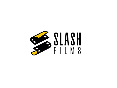 Slash Films branding design films logo logo design logocore slash slashfilms vector