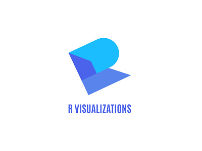R Visualizations architecture branding design logo logo design vector