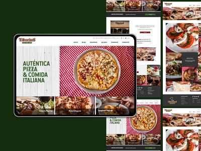 Pizza - Website design design pizza restaurant ui ux web web design website