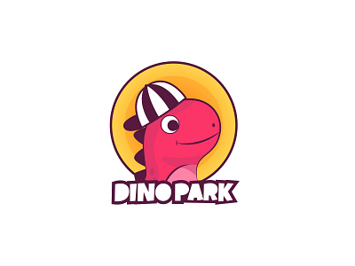35 Daily logo challenge branding dailylogochallenge design dino park dinosaur illustration logo logo design vector