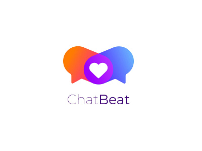 39 Daily logo challenge branding chat dailylogochallenge design heart heartbeat logo logo design vector