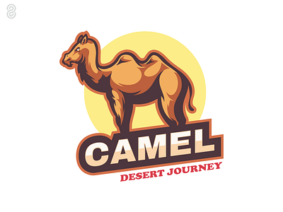 Camel Mascot Logo Design branding camel design graphic design illustration logo vector