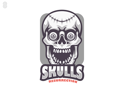 Skulls Mascot Logo Design branding design graphic design illustration logo vector