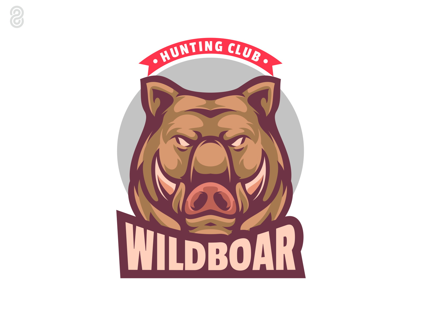 Wildboar Mascot Logo Design By Aary Studio1 On Dribbble