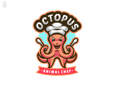 Octopus Mascot Logo Design