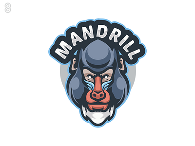 Mandrill Mascot Logo Design