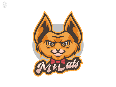 Mr.Cats Mascot Logo Design branding design graphic design illustration logo vector