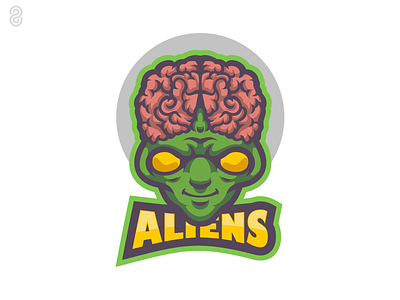Aliens Mascot Logo Design branding design graphic design illustration logo vector