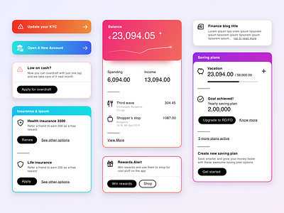 Banking - components