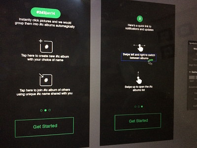 Onboarding android app apple dark ios minimal onboarding tutorials ui ux walkthrough