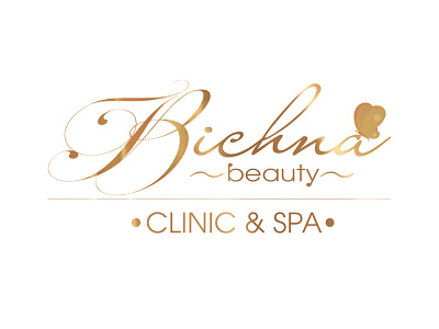 Bichna Spa Logo beauty clinic logo spa