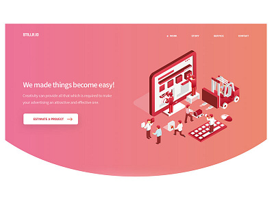 Landing Page WIP