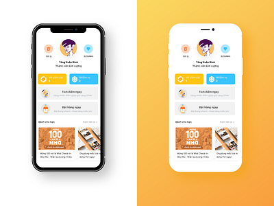 Gamification Coffee App by Tong Binh on Dribbble