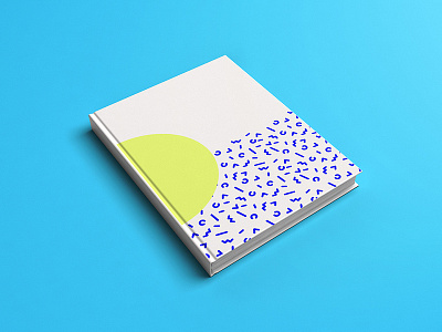 Notebook Cover blue cover graphic design notebook pattern