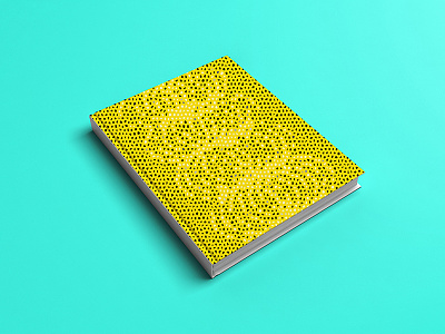 Book cover cover graphic design notebook pattern yellow