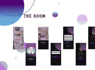 The room application branding design graphic design illustration logo ui ux