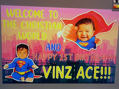 Birthday tarpaulin design example (I made this a few years back)