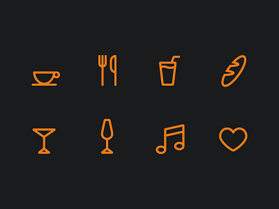 Lounge icons