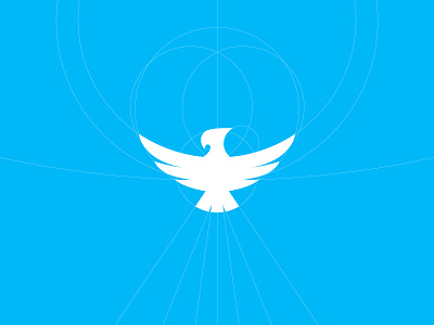 zBird azure bird blue brand construction flight guidelines identity logo mark symbol vector