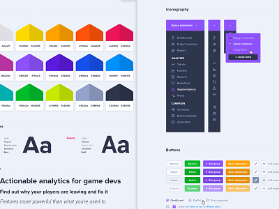 ui style guide app buttons charts colors form icons layout styleguide stylesheet table typography ui