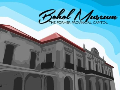 Bohol Museum Vector Art design graphic design illustration