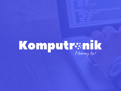 Komputronik - Remastered Wordmark branding graphic design logo remaster