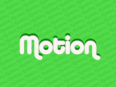 Motion - Wordmark branding graphic design logo wordmark